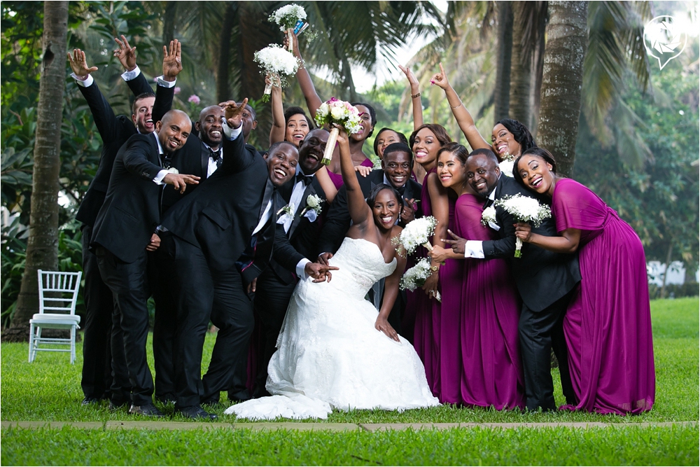 Bridesmaids and beautiful days! Akwesi and Genevieve - Team1000words ...